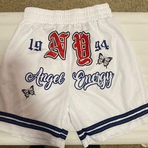 Womens graphic athletic shorts